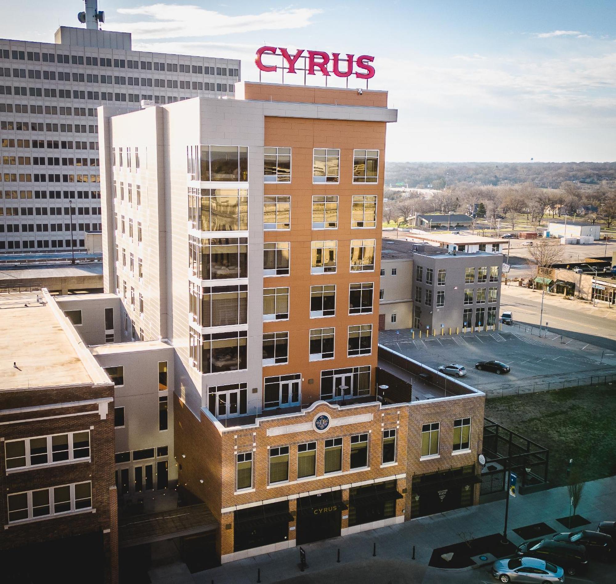 Cyrus Hotel, Topeka, A Tribute Portfolio Hotel Exterior foto